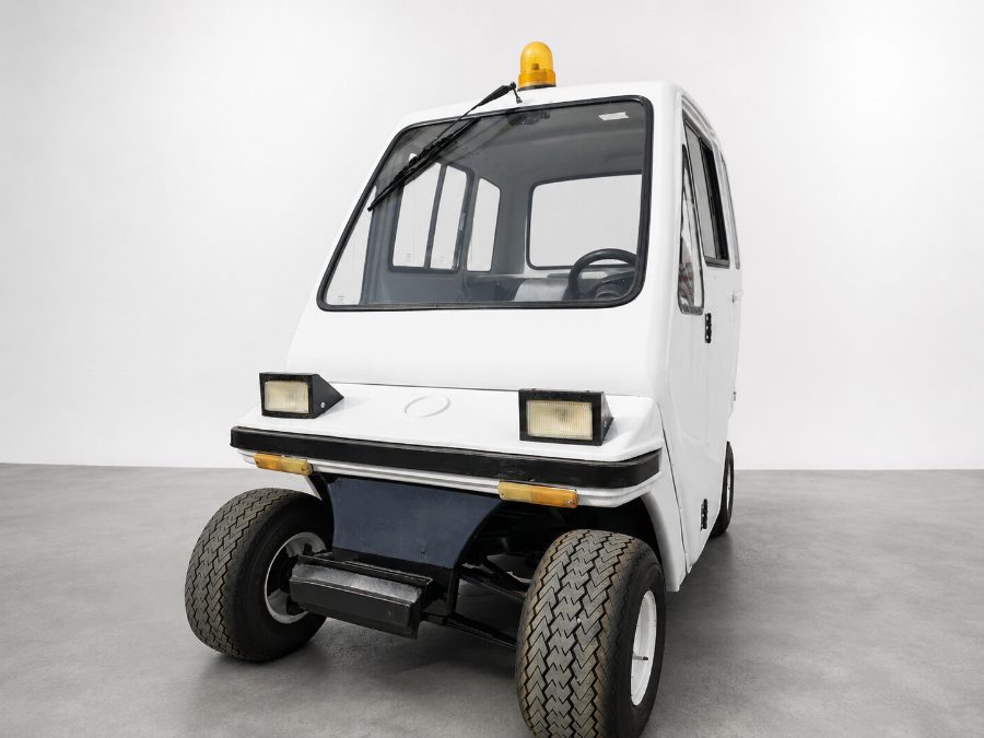 Carrito de golf con cabina