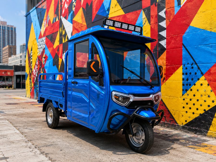 Tricargo con cabina en uso urbano